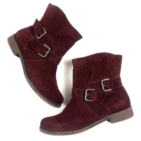 KENNETH COLE Suede Pull On Boots - Picture 1 of 9